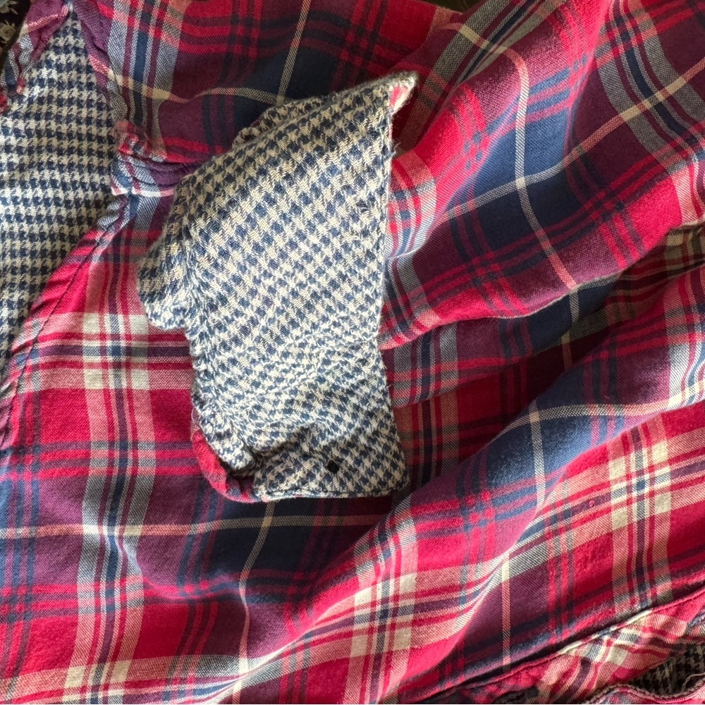 Rails Size Small Button Down Flannel Pattern Supe… - image 4